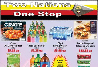 Two Nations One Stop Flyer August 21 to 27