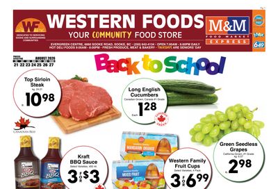 Western Foods Flyer August 21 to 27