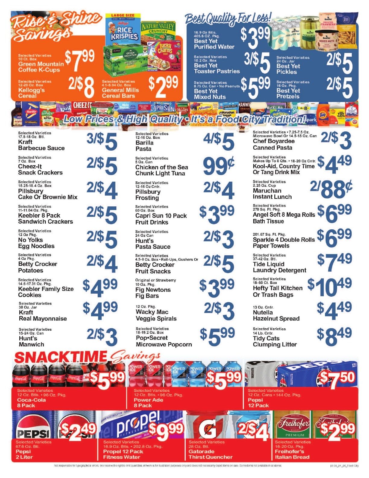 Food City New England Weekly Ad August 21 - 27, 2026