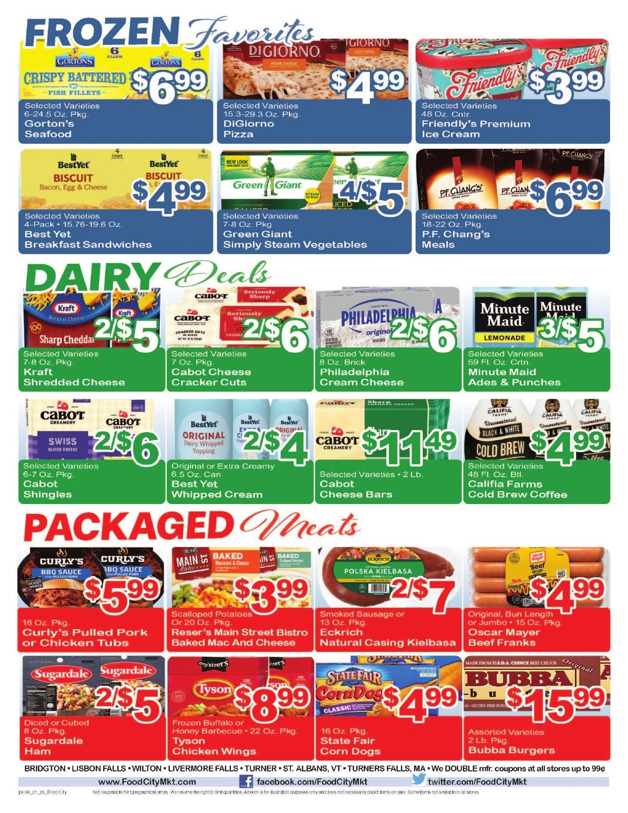 Food City New England Weekly Ad August 21 - 27, 2026