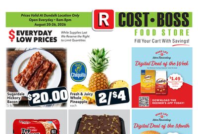 Redner's Markets (Dundalk, MD) Weekly Ad August 20 - 26, 2026