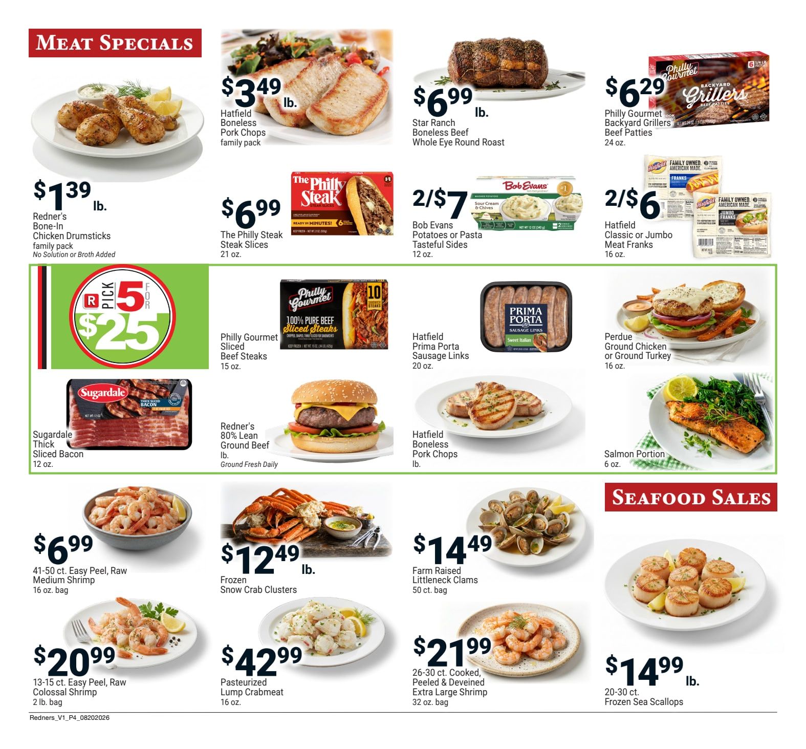 Redner's Markets (Ephrata and other locations, PA) Weekly Ad August 20 - 26, 2026
