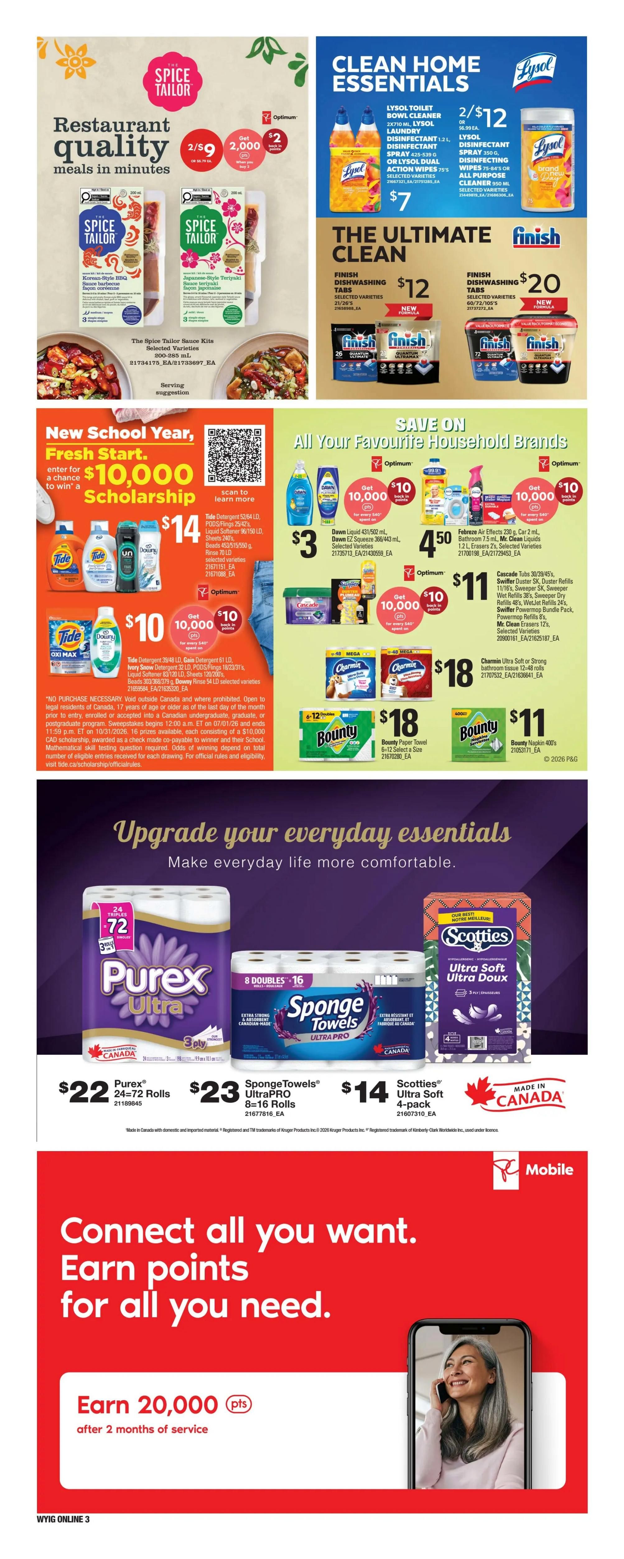 Independent Grocer (West) Flyer August 20 to 26