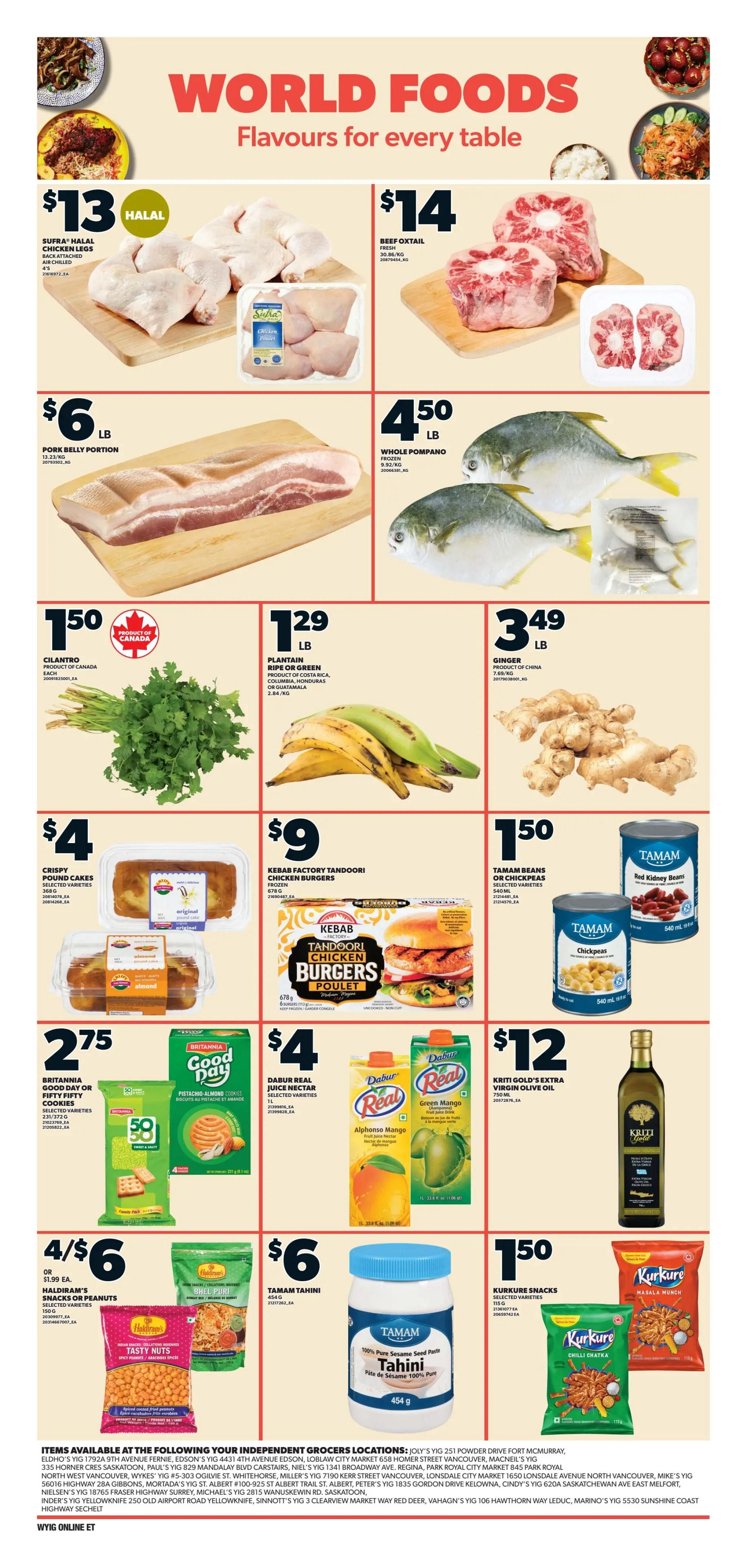 Independent Grocer (West) Flyer August 20 to 26