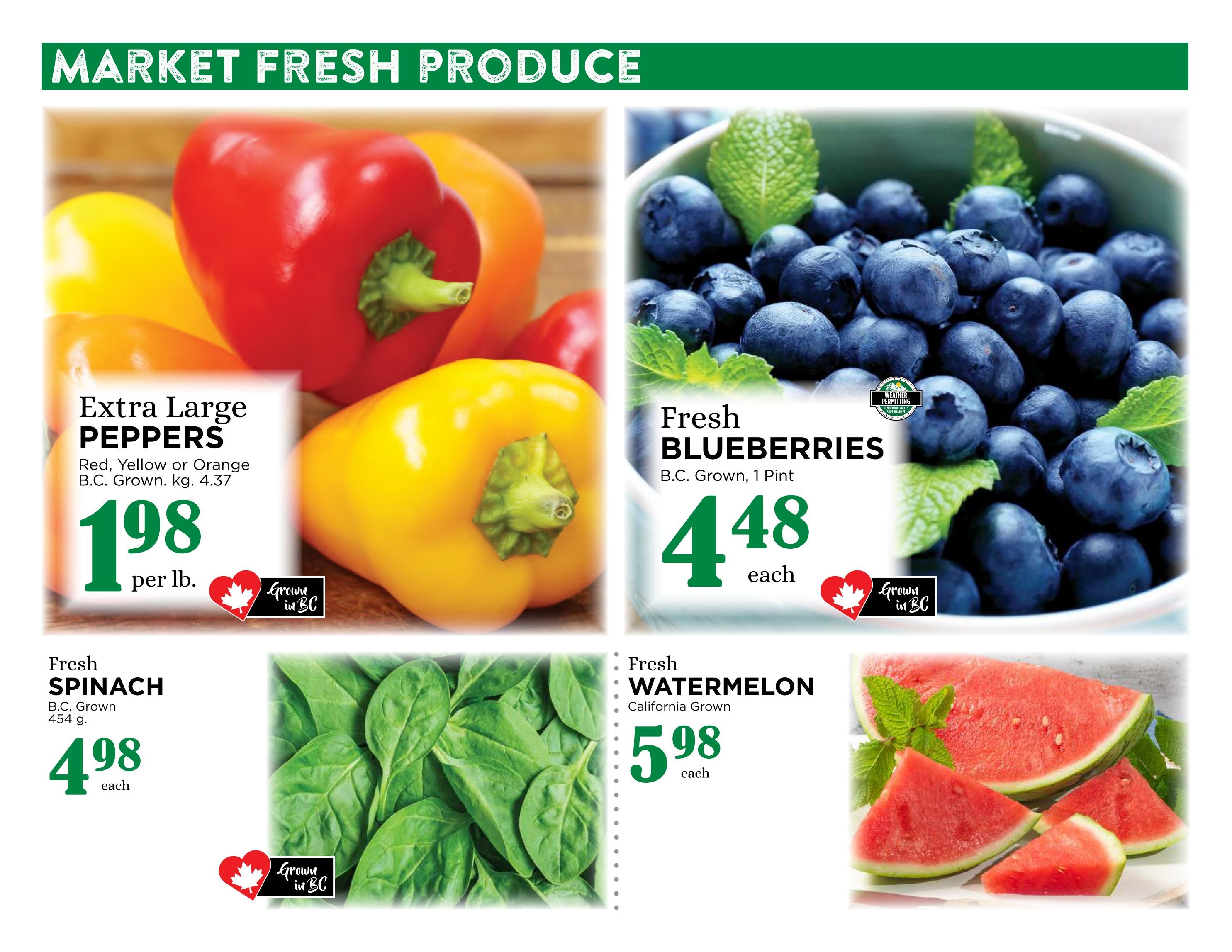 Pemberton Valley Supermarket Flyer August 23 to 29