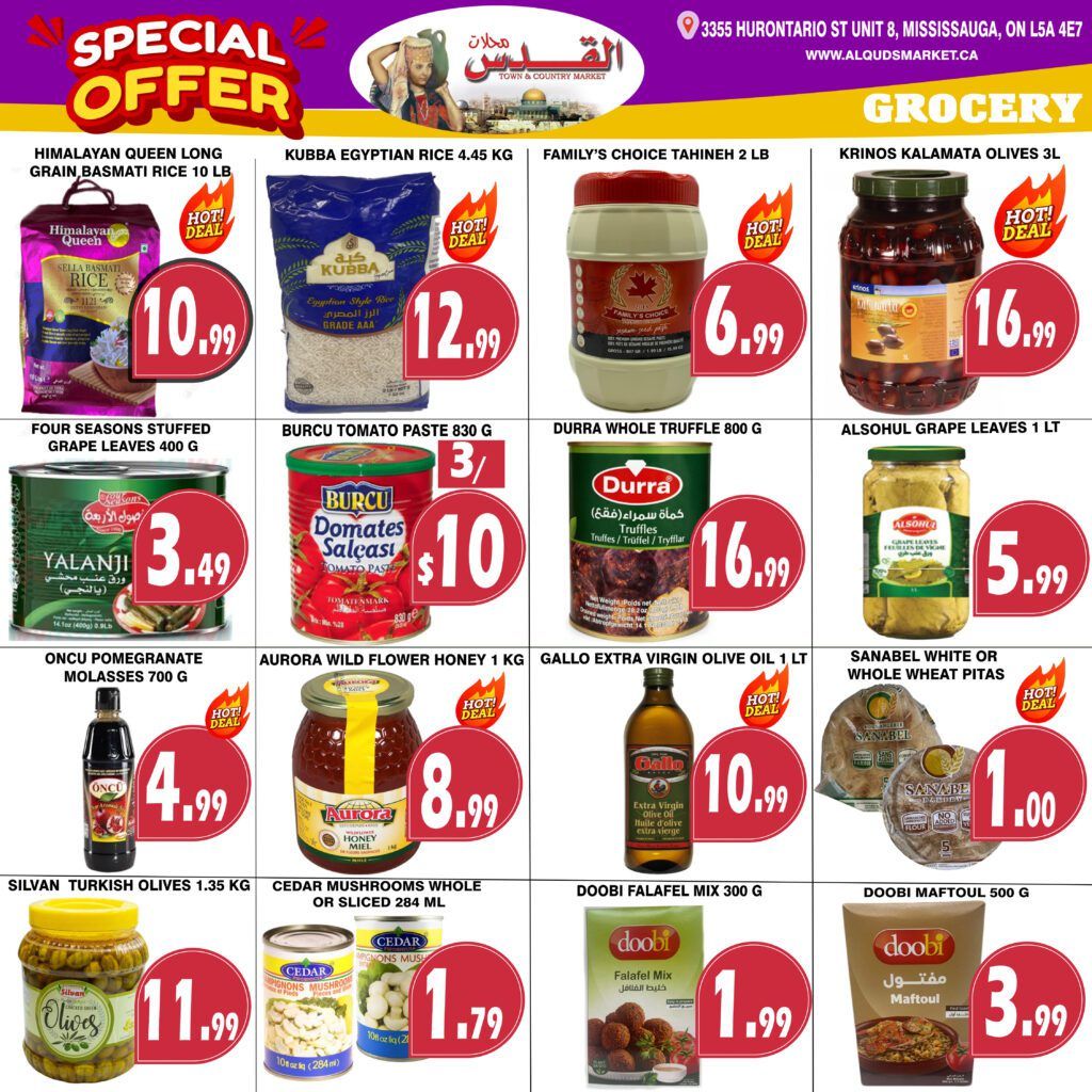 Al-Quds Supermarket Flyer August 21 to 27