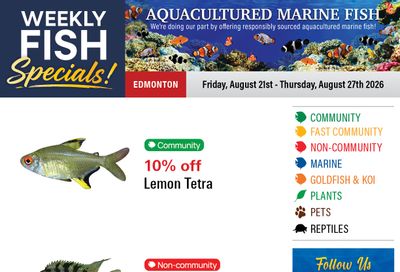 Big Al's (Edmonton) Weekly Specials August 21 to 27
