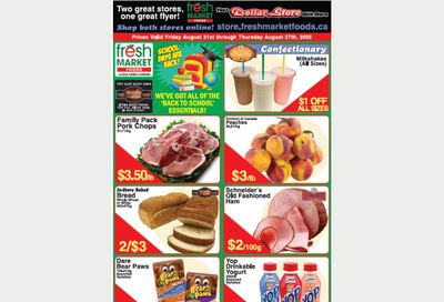 Fresh Market Foods Flyer August 21 to 27