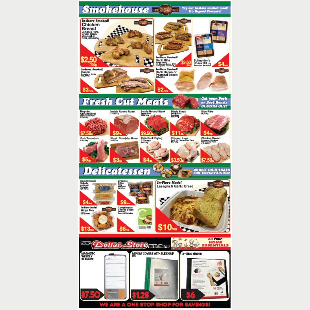 Fresh Market Foods Flyer August 21 to 27