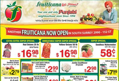 Fruiticana (Greater Vancouver) Flyer August 21 to 26