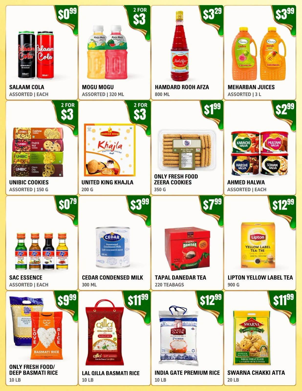 Atiya's Fresh Farm Flyer August 21 to 27