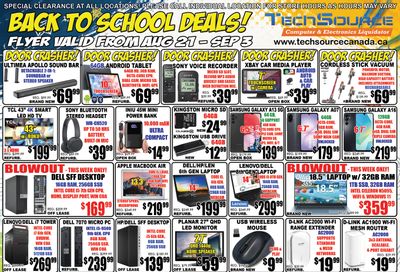 TechSource Flyer August 21 to September 3