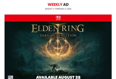 EB Games Flyer August 20 to 26