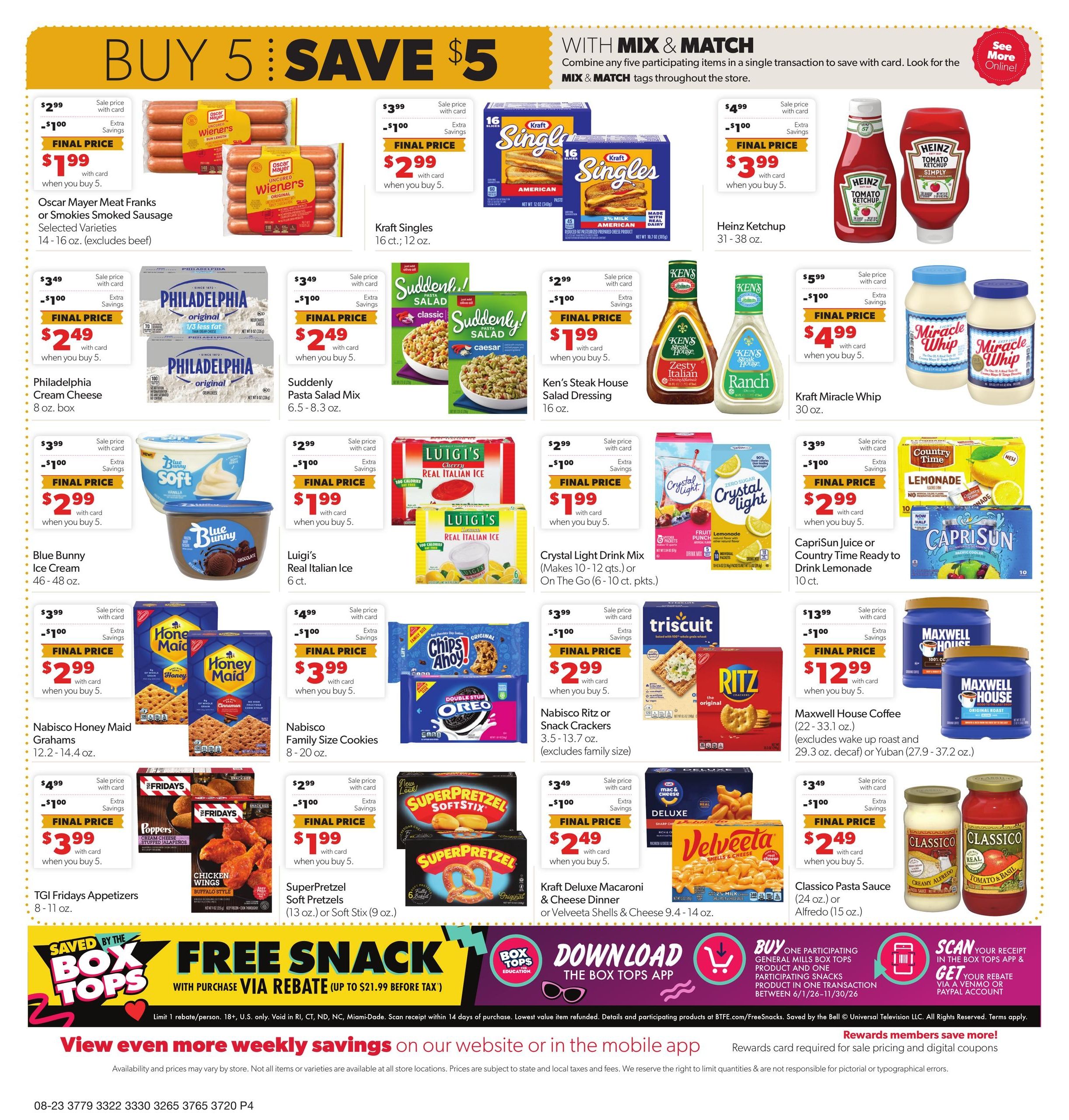 Family Fare (Rapid City–Ellsworth Afb Area, SD) Weekly Ad August 23 - 29, 2026