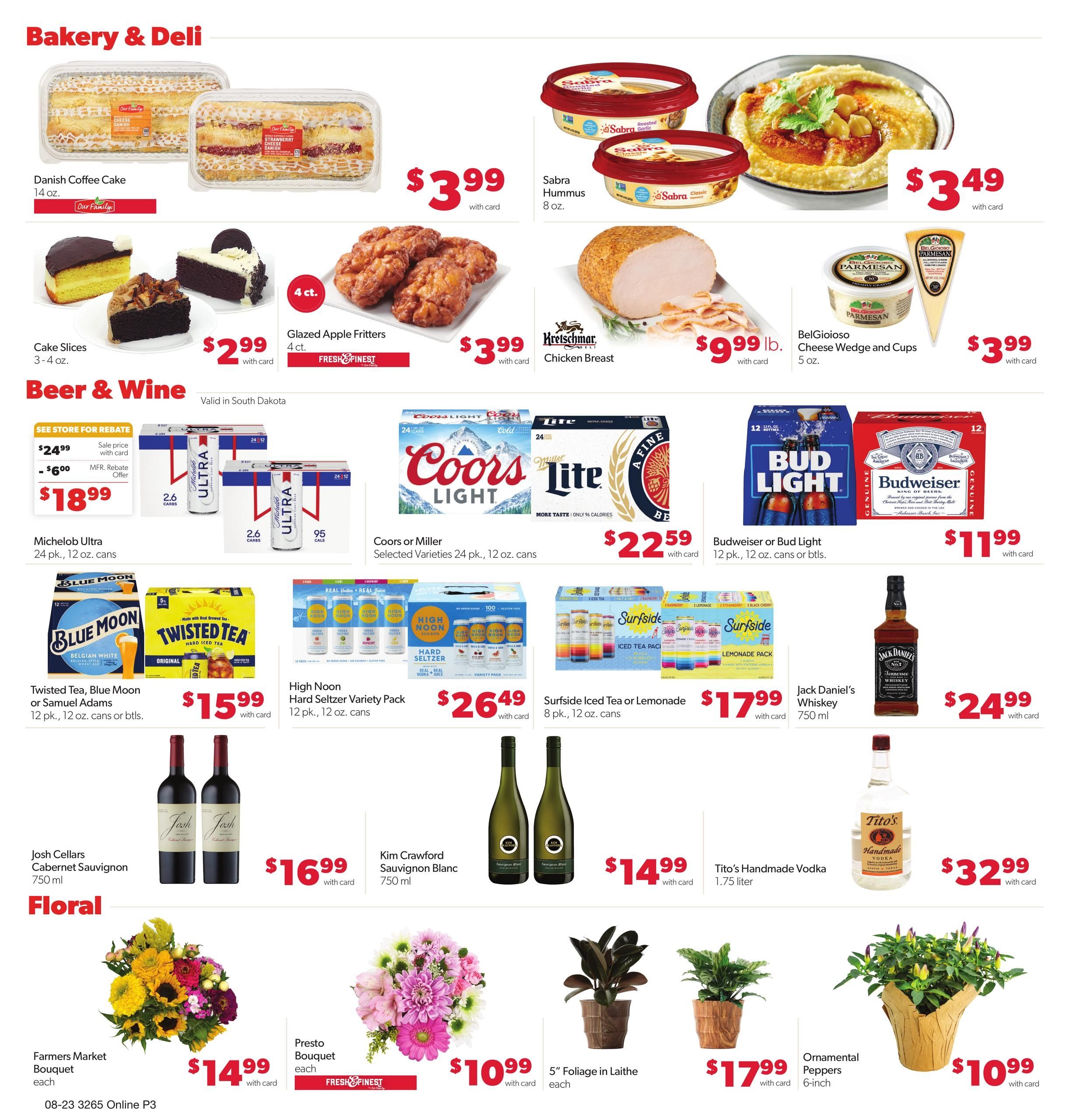 Family Fare (Rapid City–Ellsworth Afb Area, SD) Weekly Ad August 23 - 29, 2026