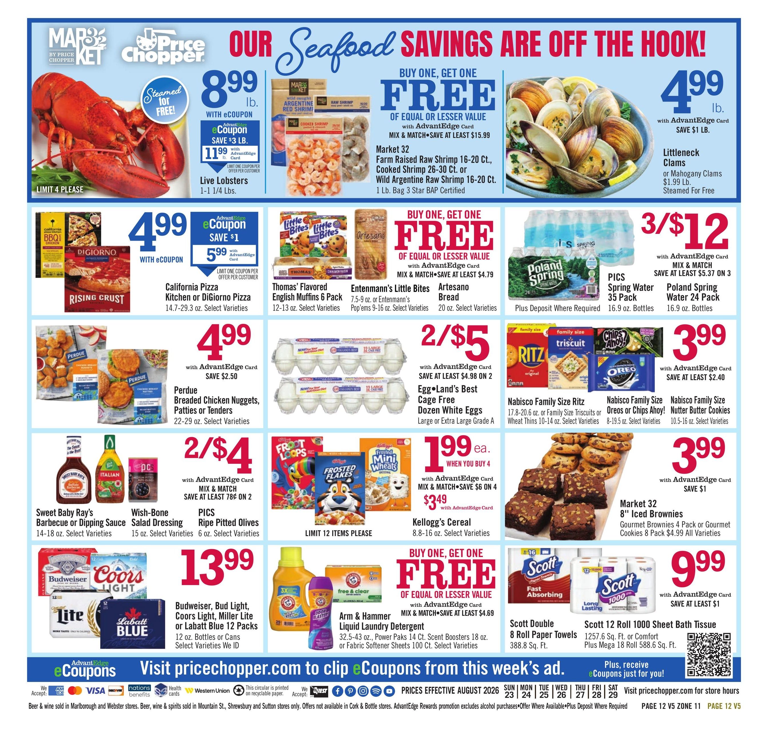 Price Chopper Weekly Ad August 23 - 29, 2026