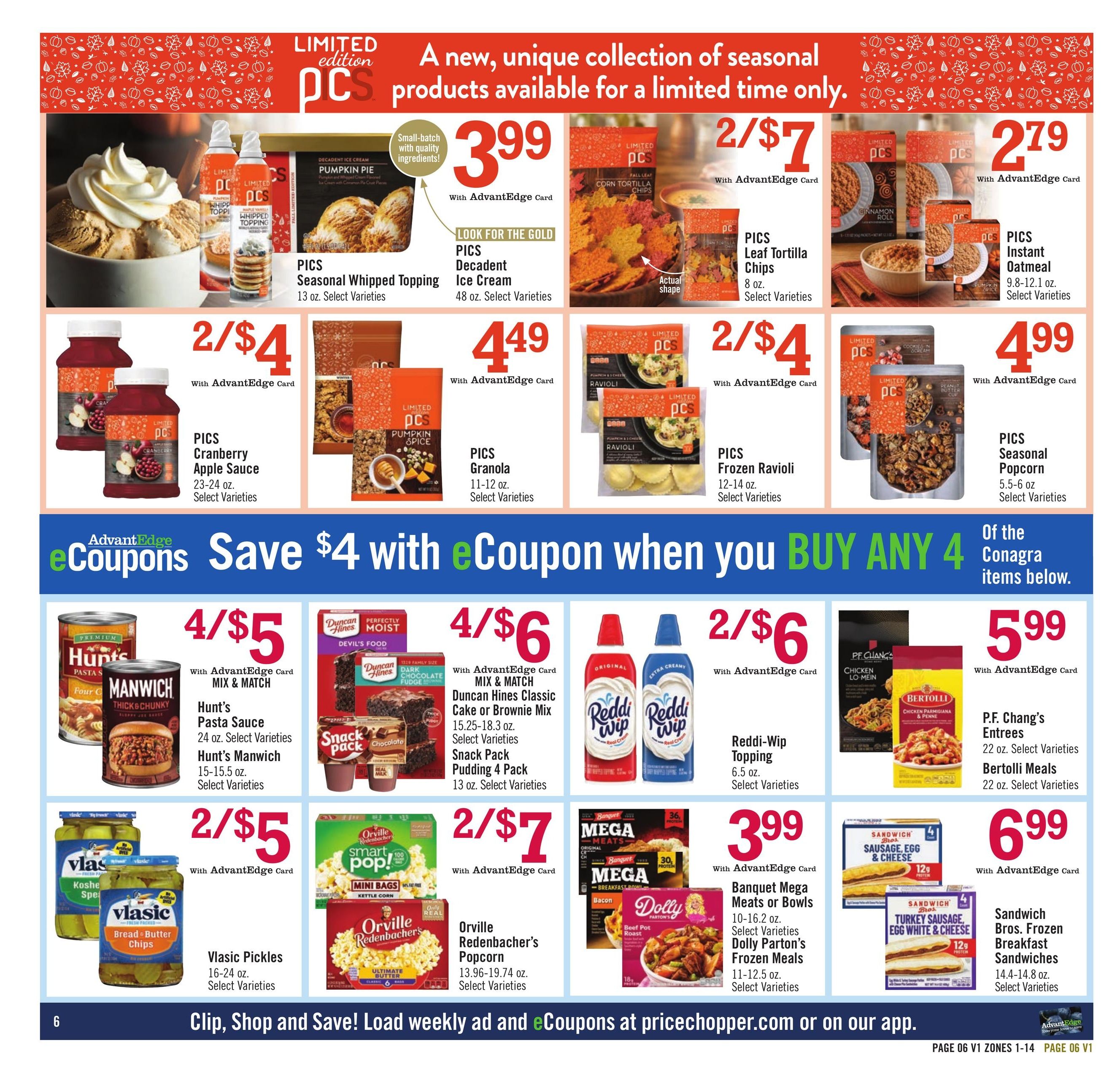 Price Chopper (Albany–Berlin Area, NY) Weekly Ad August 23 - 29, 2026