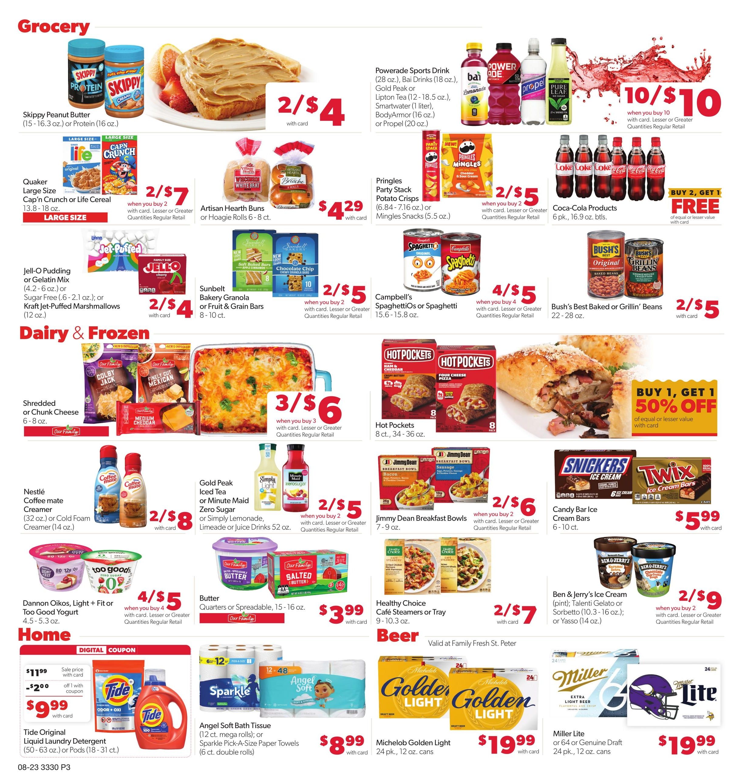 Family Fare (MN, WI) Weekly Ad August 23 - 29, 2026