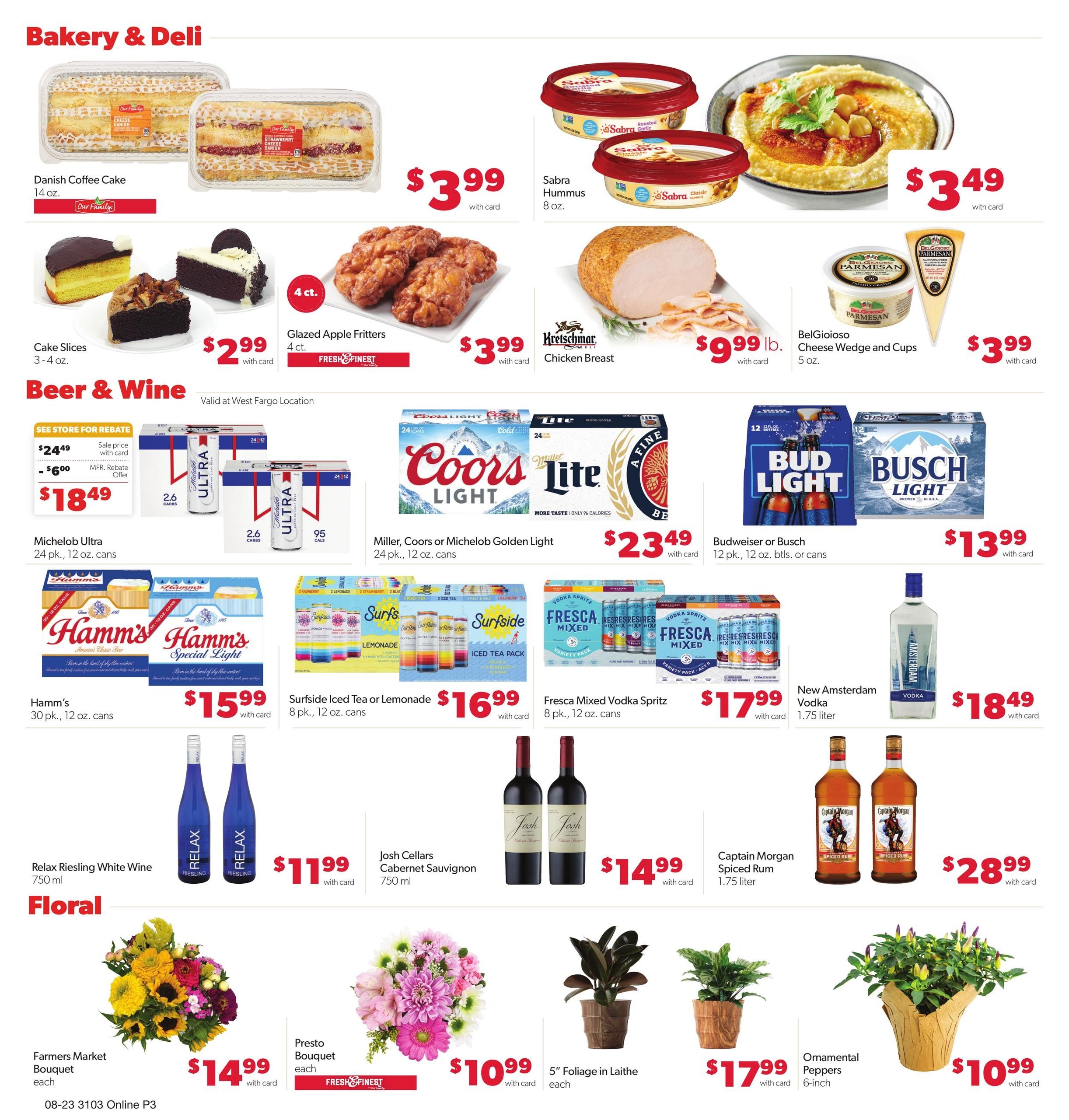 Family Fare (Barnesville–Moorhead Area, MN–ND) Weekly Ad August 23 - 29, 2026