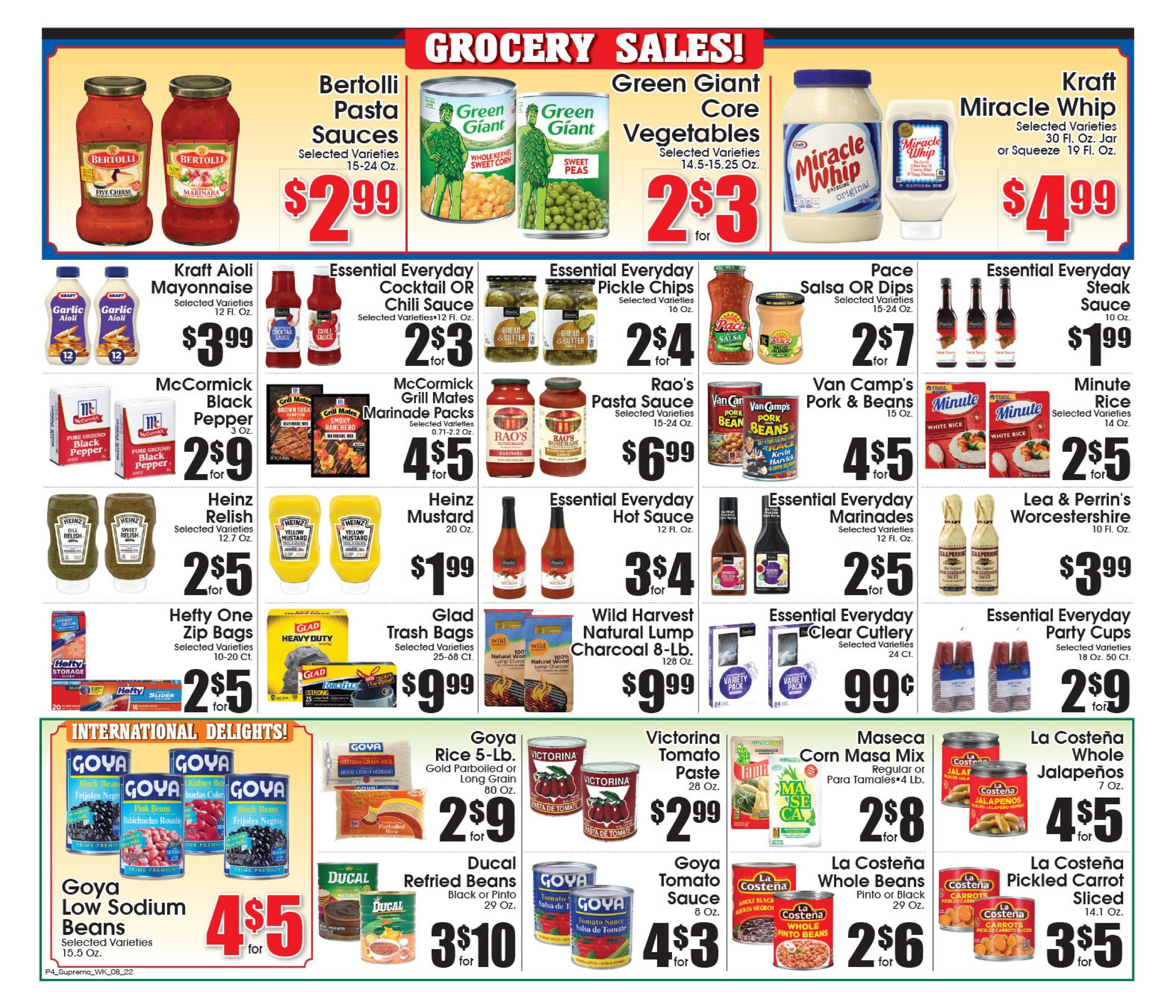 Supremo Foods Inc (NJ, NY, PA) Weekly Ad August 22 - 28, 2026