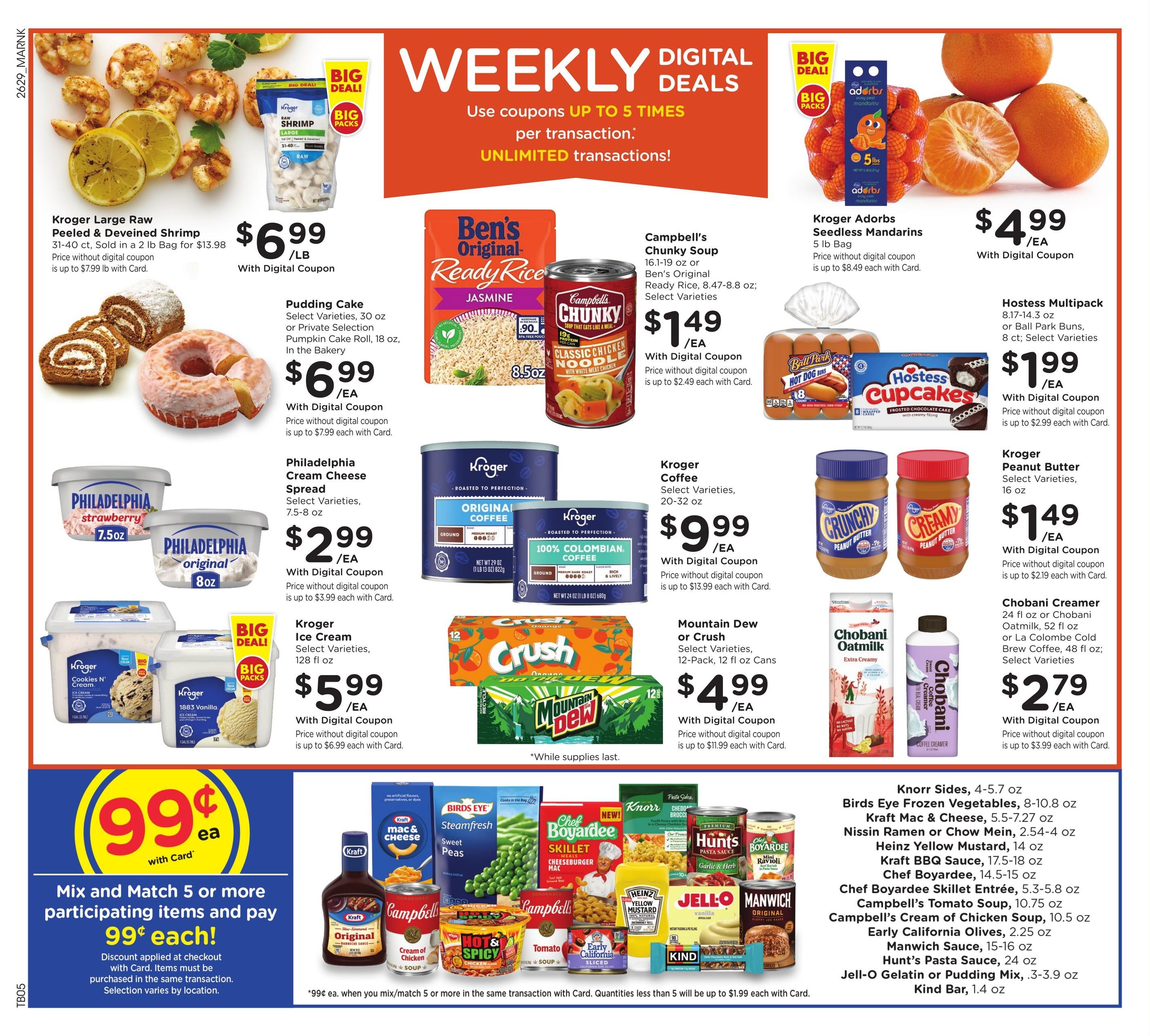 Kroger (Unicoi–Milligan Area, TN) Weekly Ad August 19 - 25, 2026