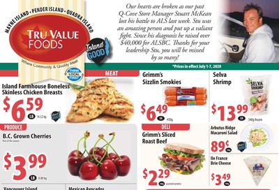 Tru Value Foods Flyer July 1 to 7