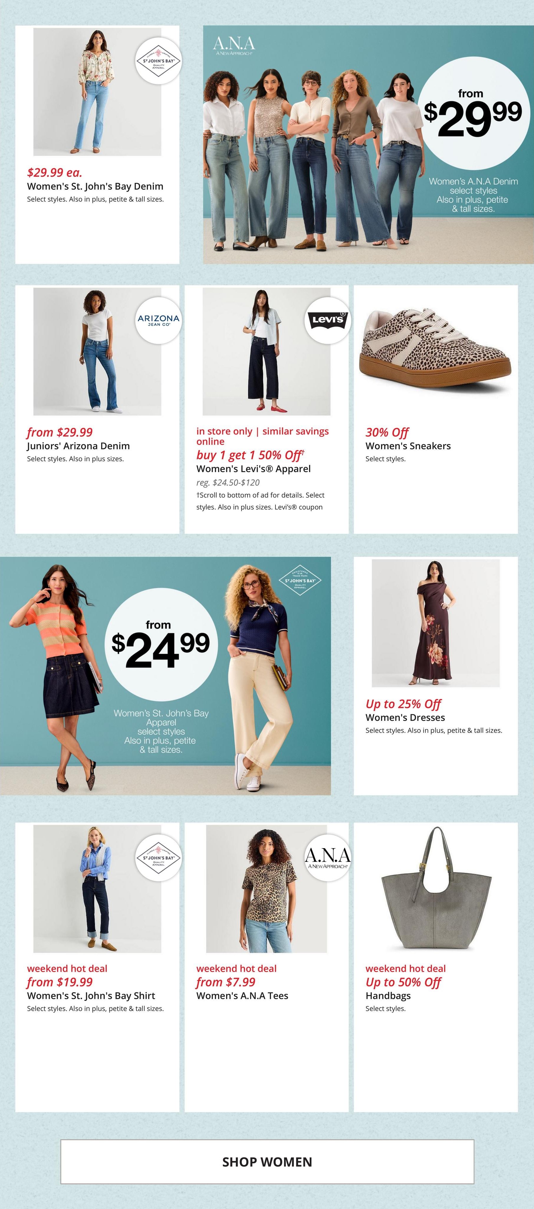 JCPenney Store Ads Weekly Ad August 24 - 30, 2026