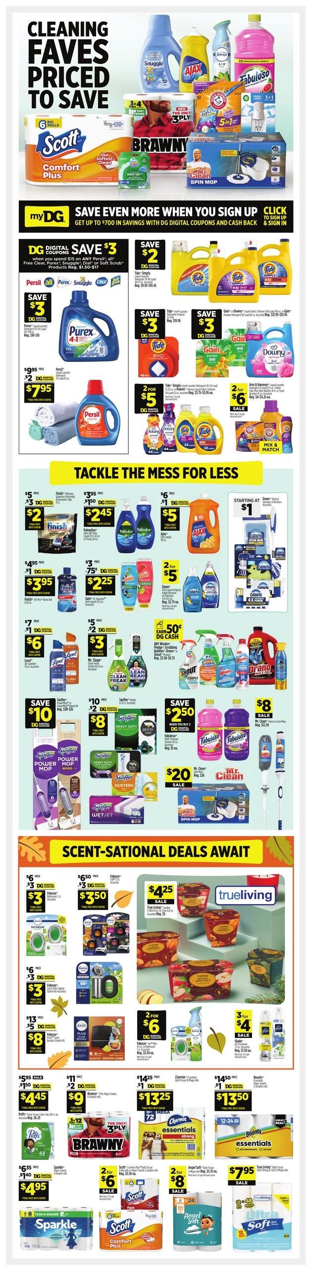 Dollar General (Asheville Area, NC) Weekly Ad August 23 - 29, 2026