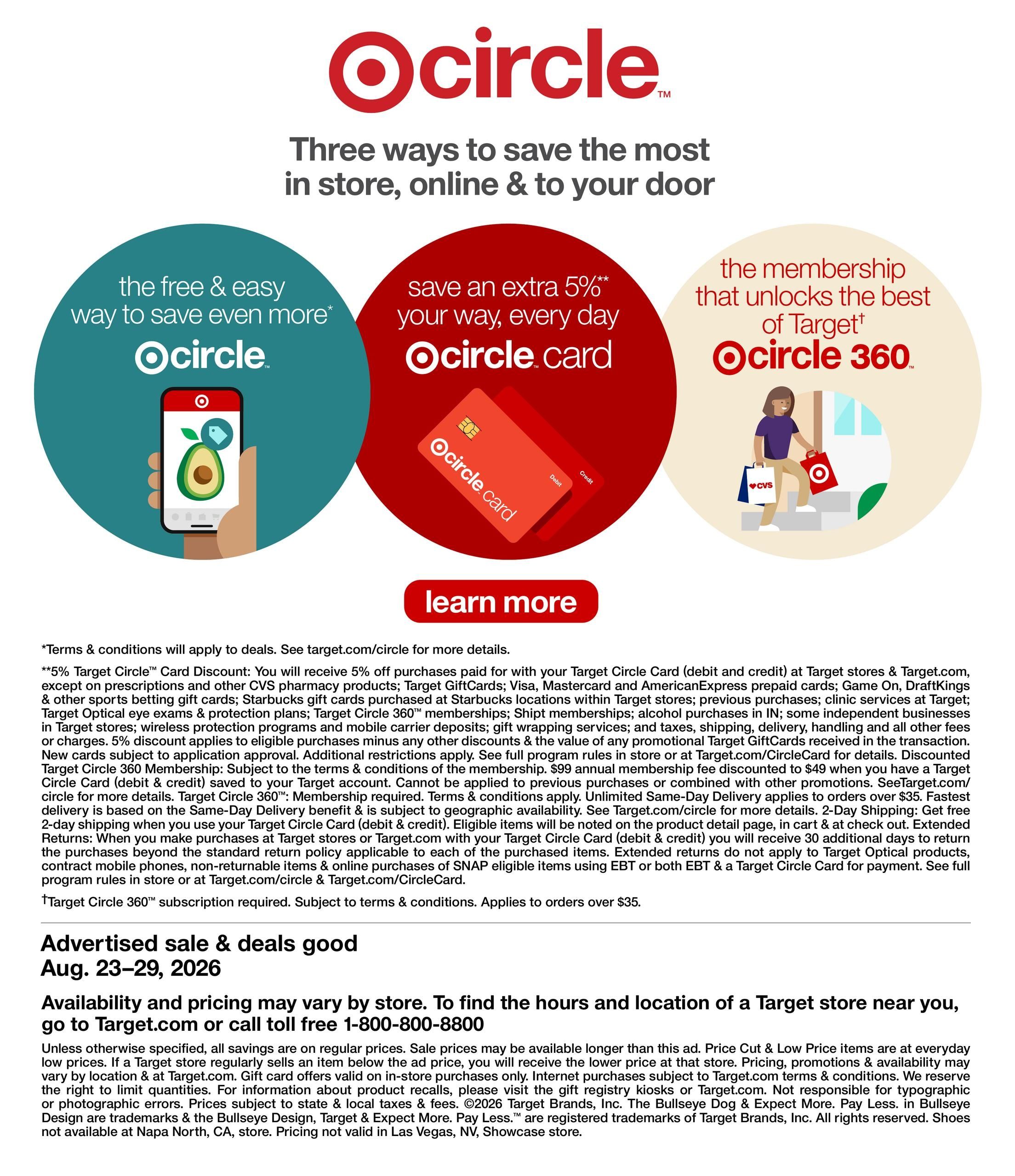 Target (Eleele Area, HI) Weekly Ad August 23 - 29, 2026