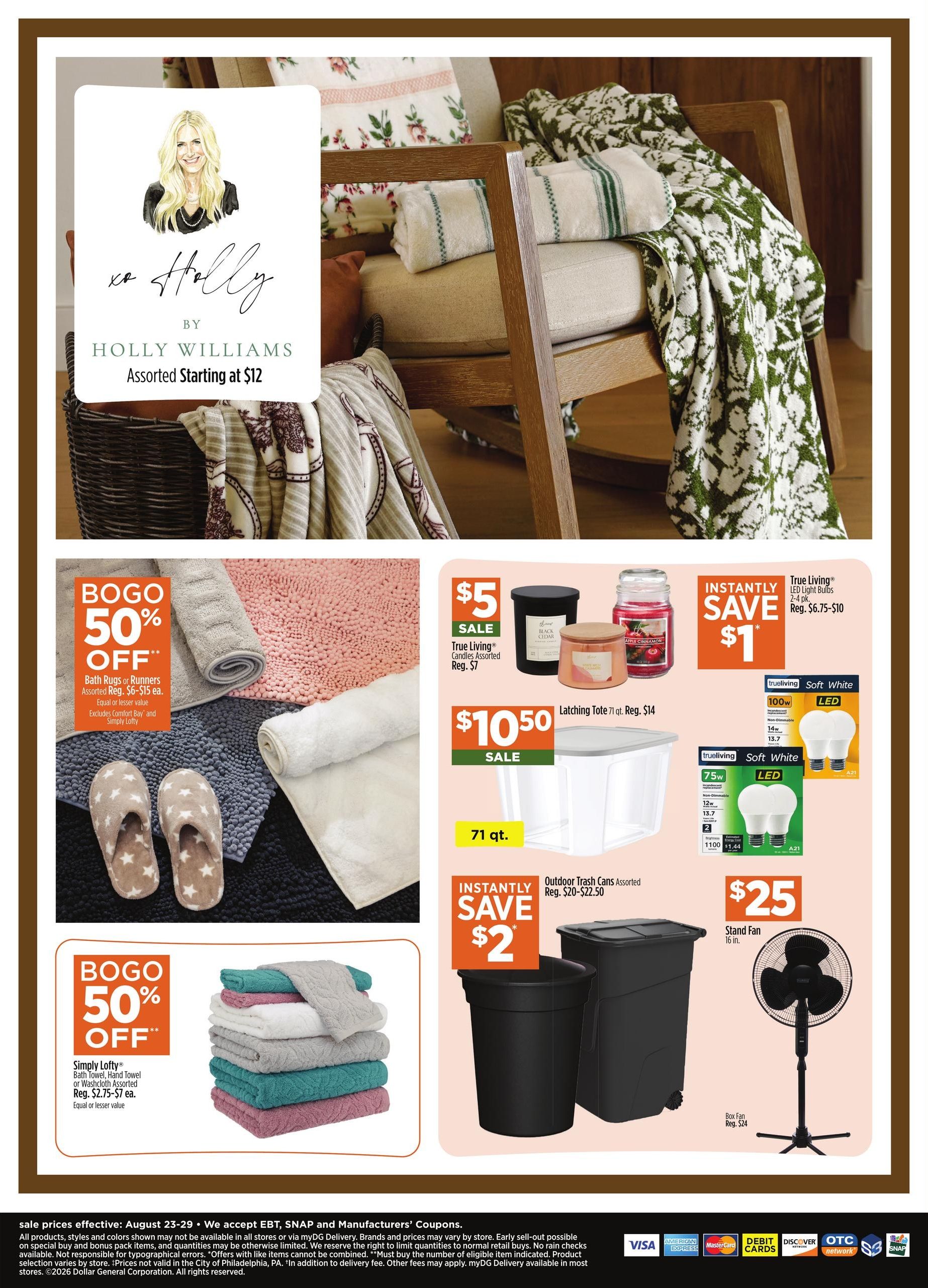Dollar General (Andalusia Area, AL) Weekly Ad August 23 - 29, 2026