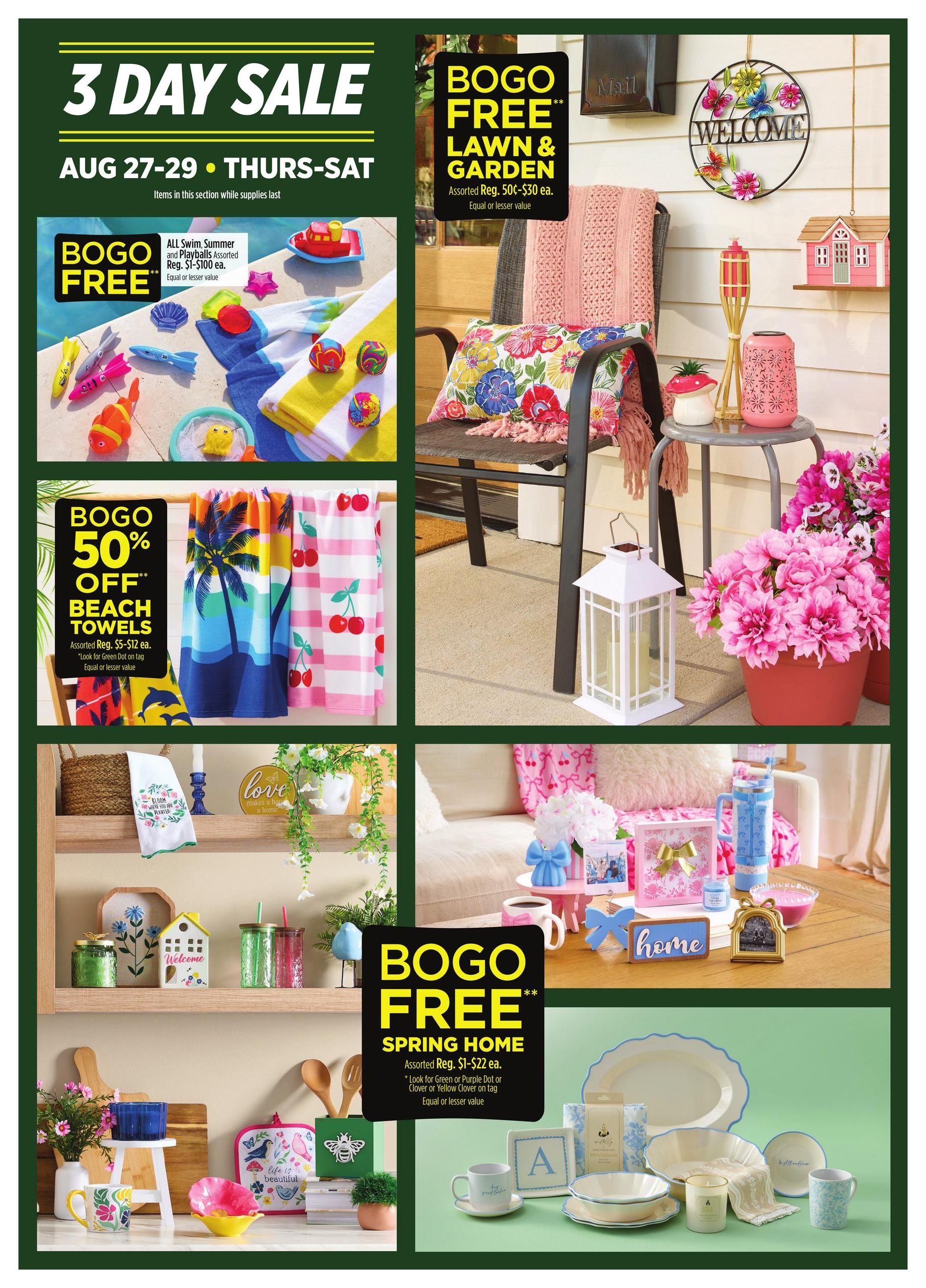 Dollar General (Andalusia Area, AL) Weekly Ad August 23 - 29, 2026