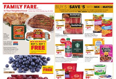 Family Fare (IN, MI) Weekly Ad August 23 - 29, 2026
