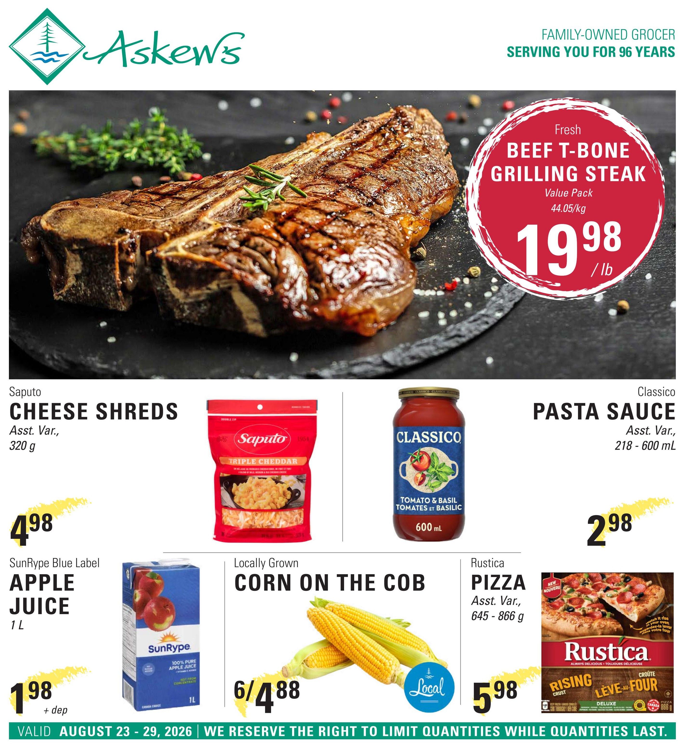 Askews Foods Flyer August 23 to 29
