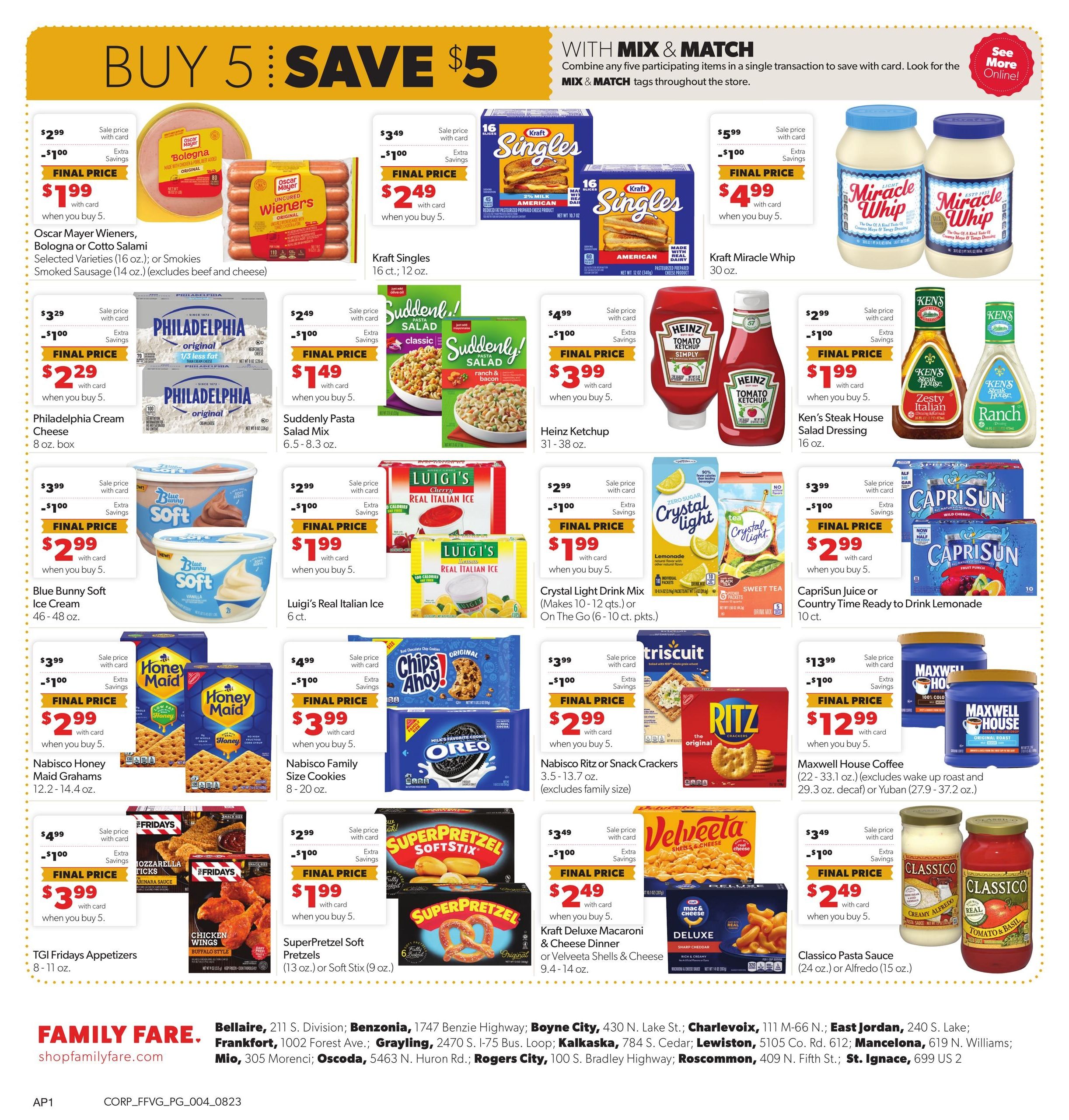Family Fare (Acme Area, MI) Weekly Ad August 23 - 29, 2026