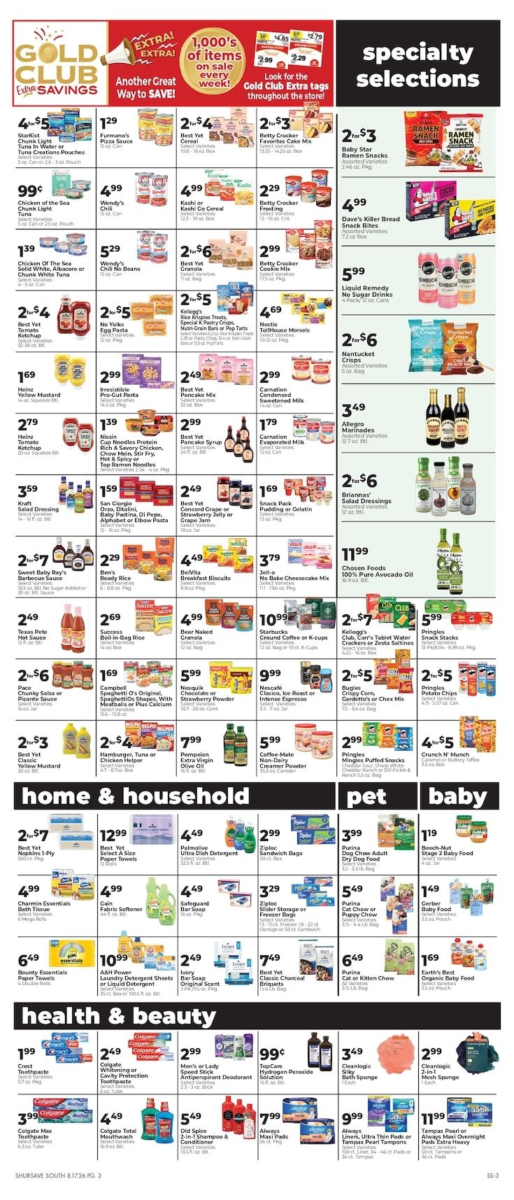Hocker's Markets (Delaware) Weekly Ad August 20 - 26, 2026