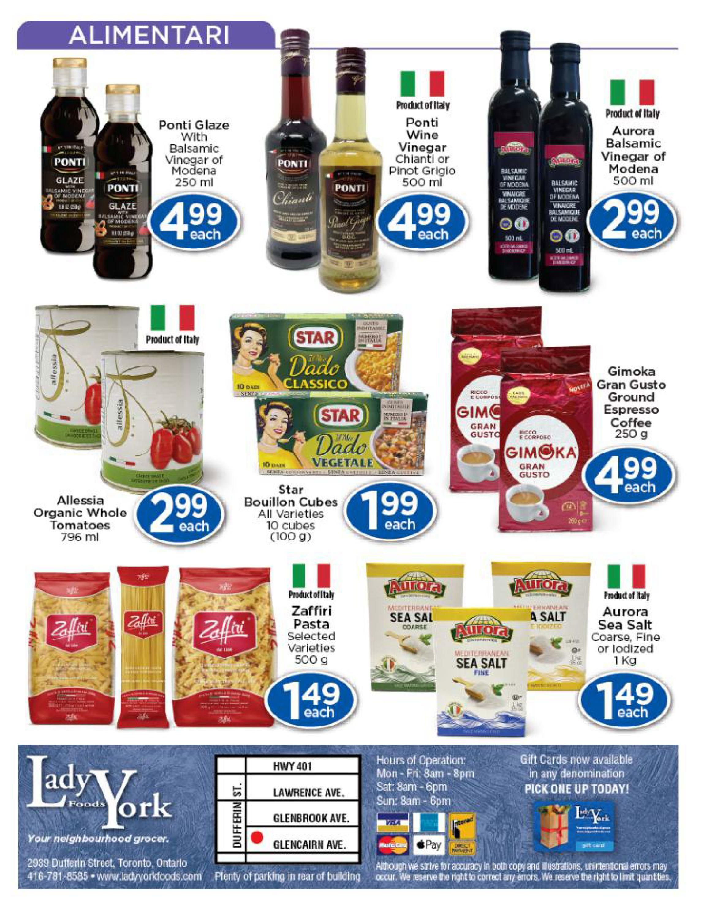 Lady York Foods Flyer August 24 to 30