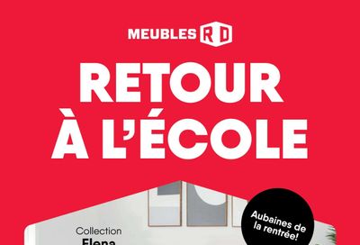 Meubles RD Flyer August 24 to 30