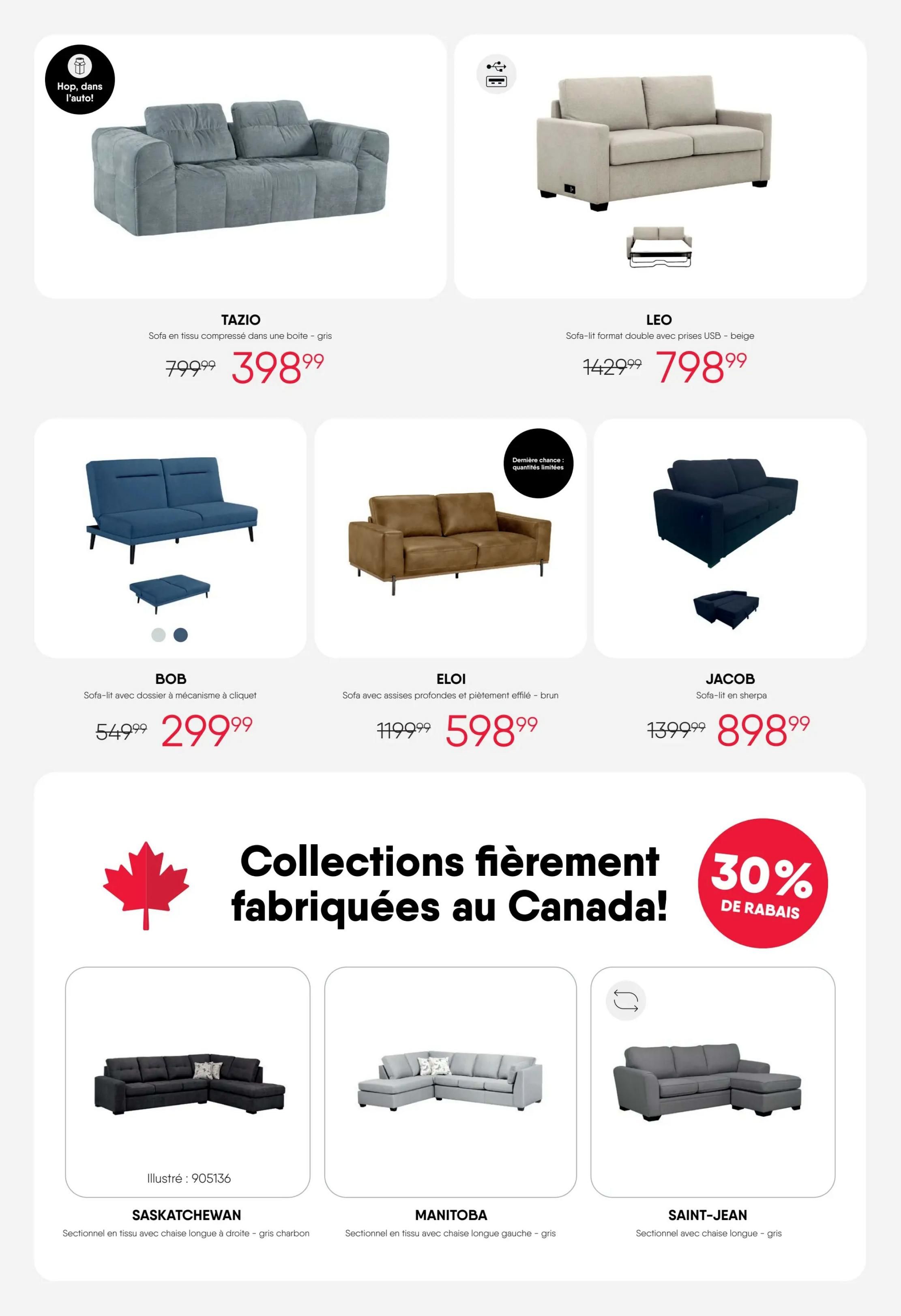 Meubles RD Flyer August 24 to 30
