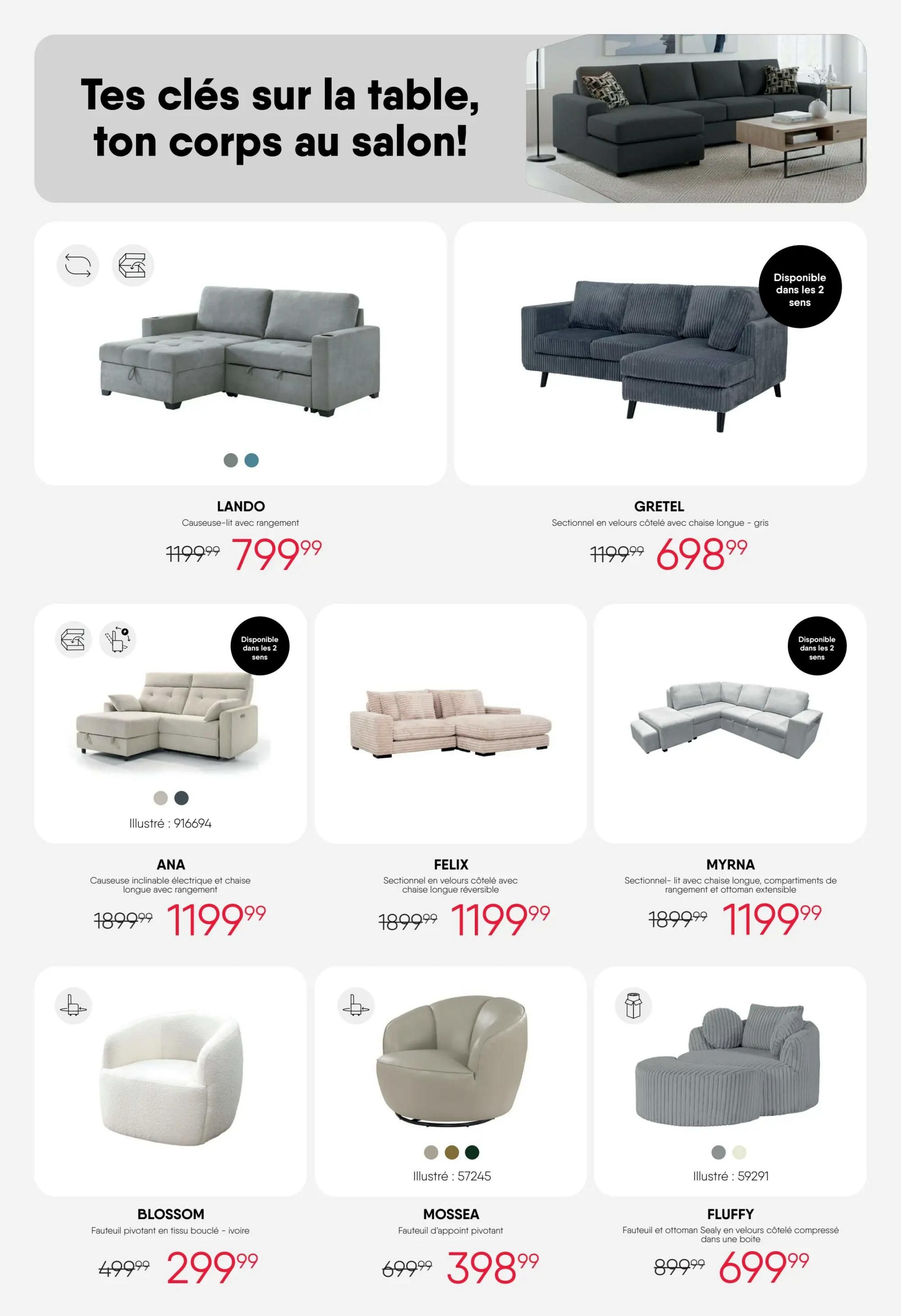 Meubles RD Flyer August 24 to 30