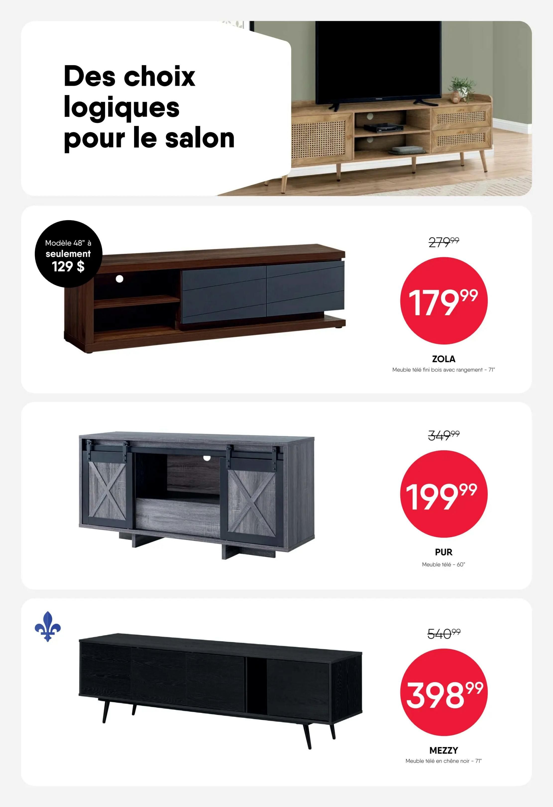 Meubles RD Flyer August 24 to 30