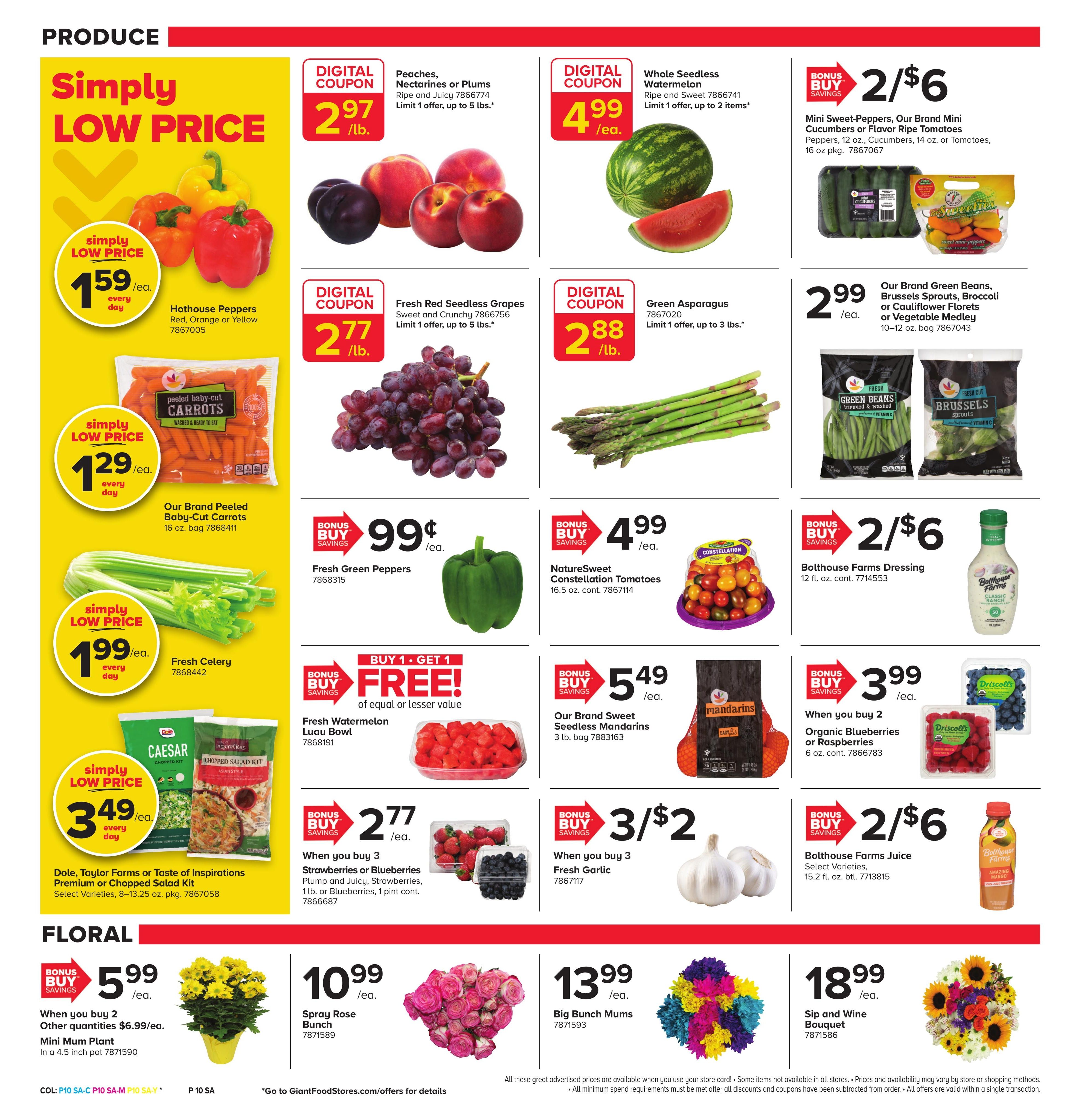 Giant Food Stores (Merion Station–Devon Area, NJ–PA) Weekly Ad August 21 - 27, 2026
