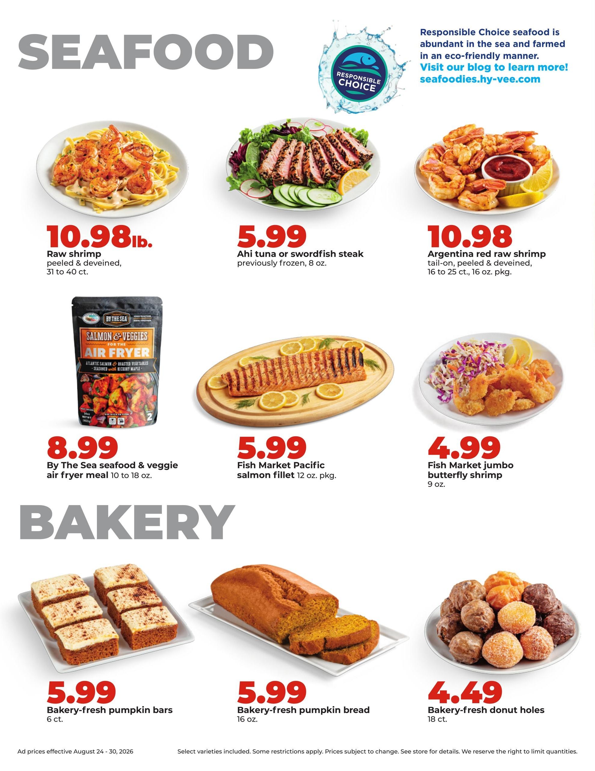Hy-Vee (Fairbury-Saint Joseph Area, IL) Weekly Ad August 24 - 30, 2026