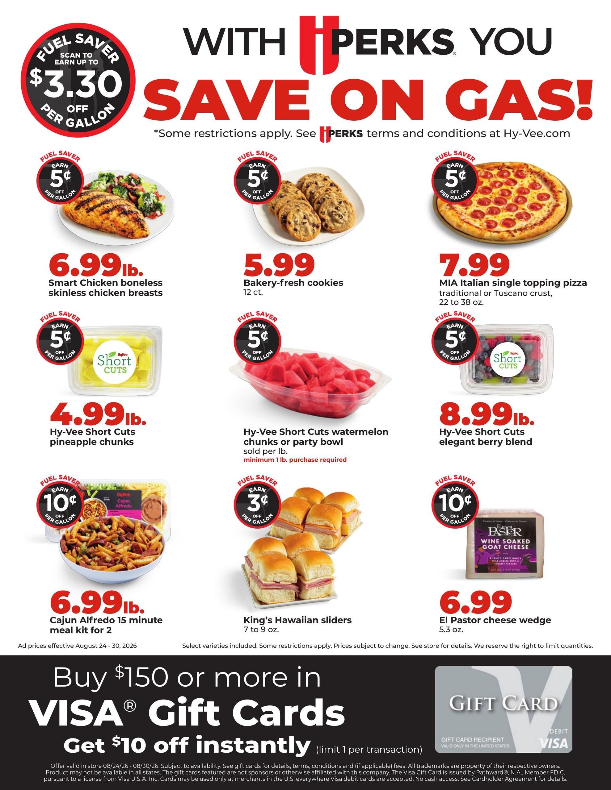 Hy-Vee (Fairbury-Saint Joseph Area, IL) Weekly Ad August 24 - 30, 2026