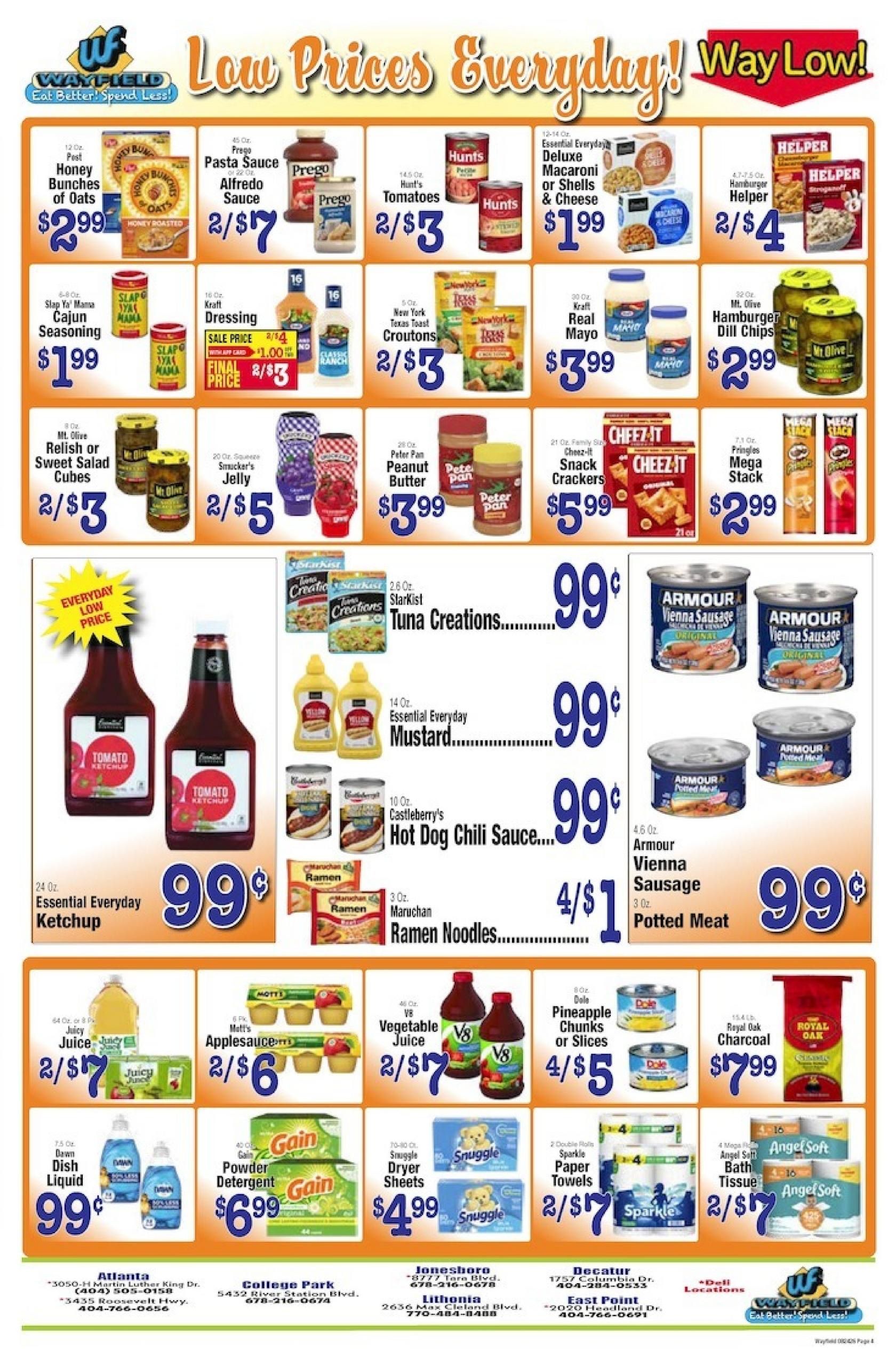 Wayfield Foods Weekly Ad August 24 - 30, 2026