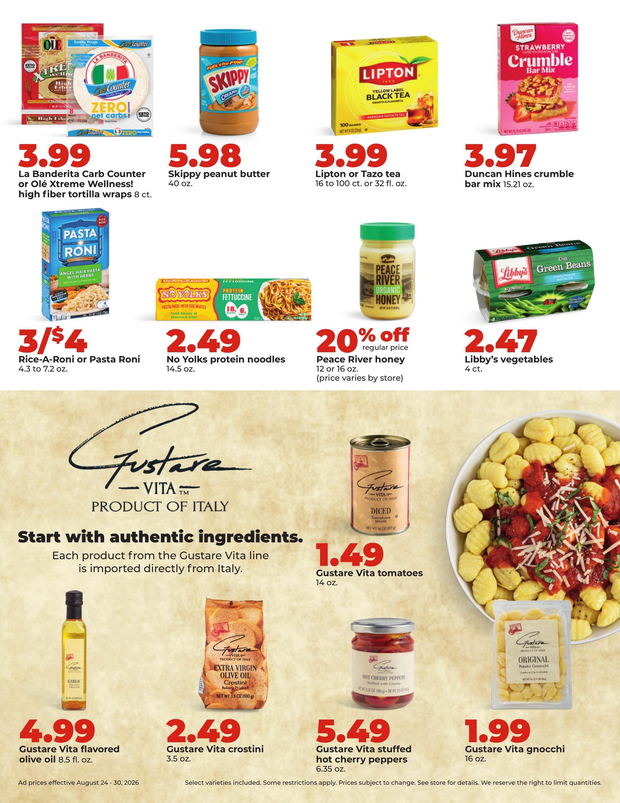 Hy-Vee (Almena Area, KS) Weekly Ad August 24 - 30, 2026