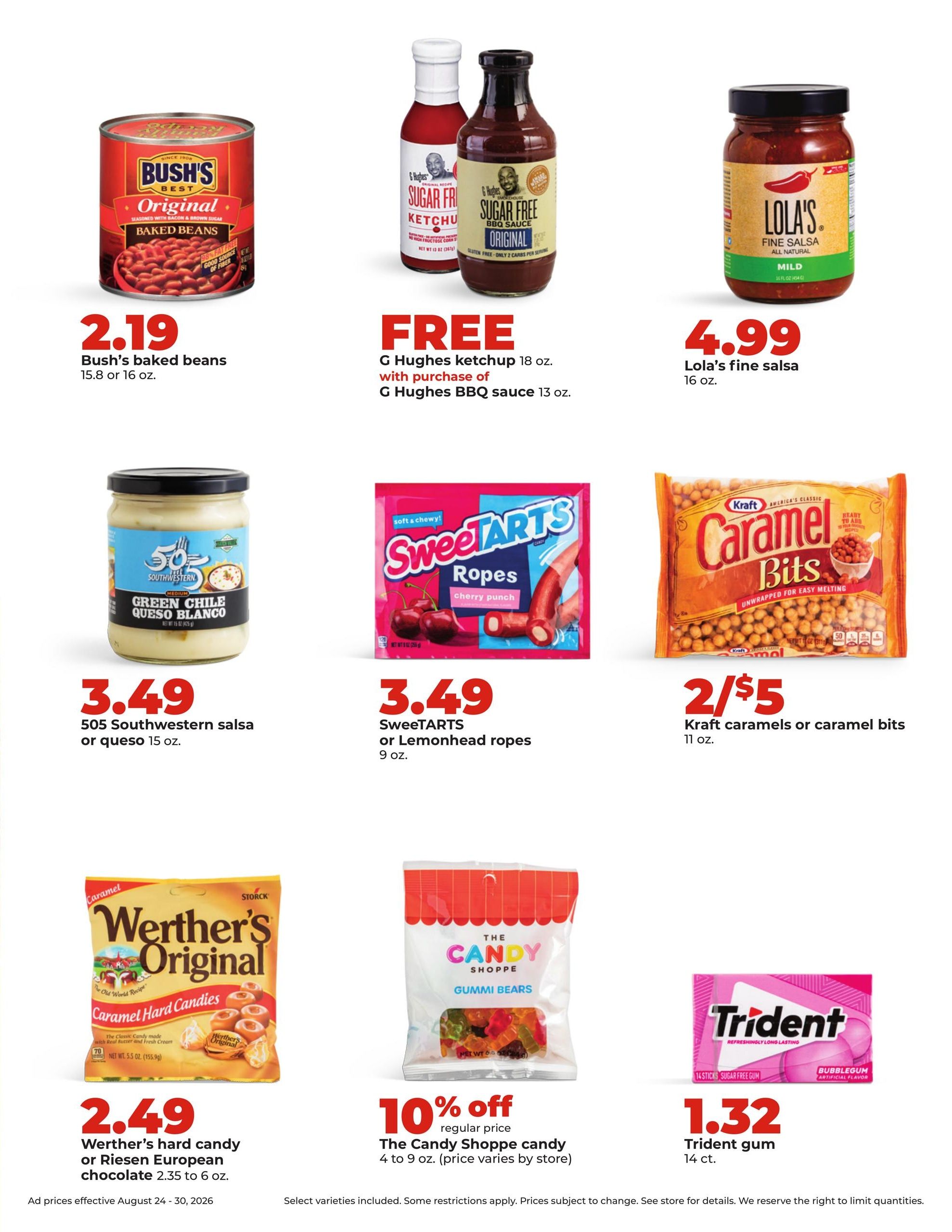Hy-Vee (Almena Area, KS) Weekly Ad August 24 - 30, 2026