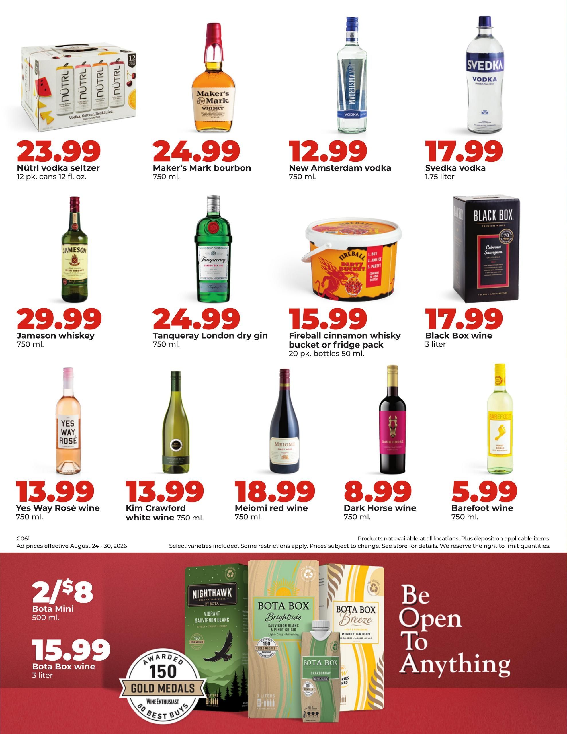 Hy-Vee (Almena Area, KS) Weekly Ad August 24 - 30, 2026