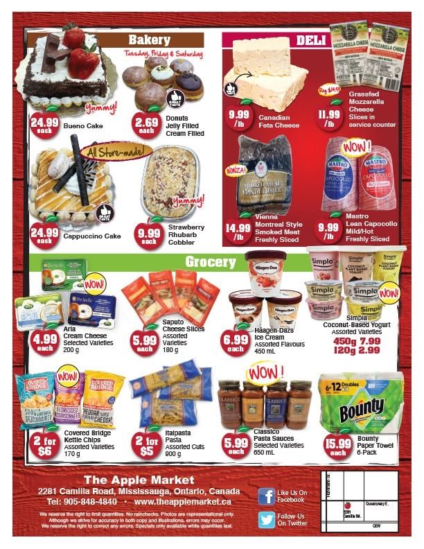 The Apple Market Flyer August 24 to 30