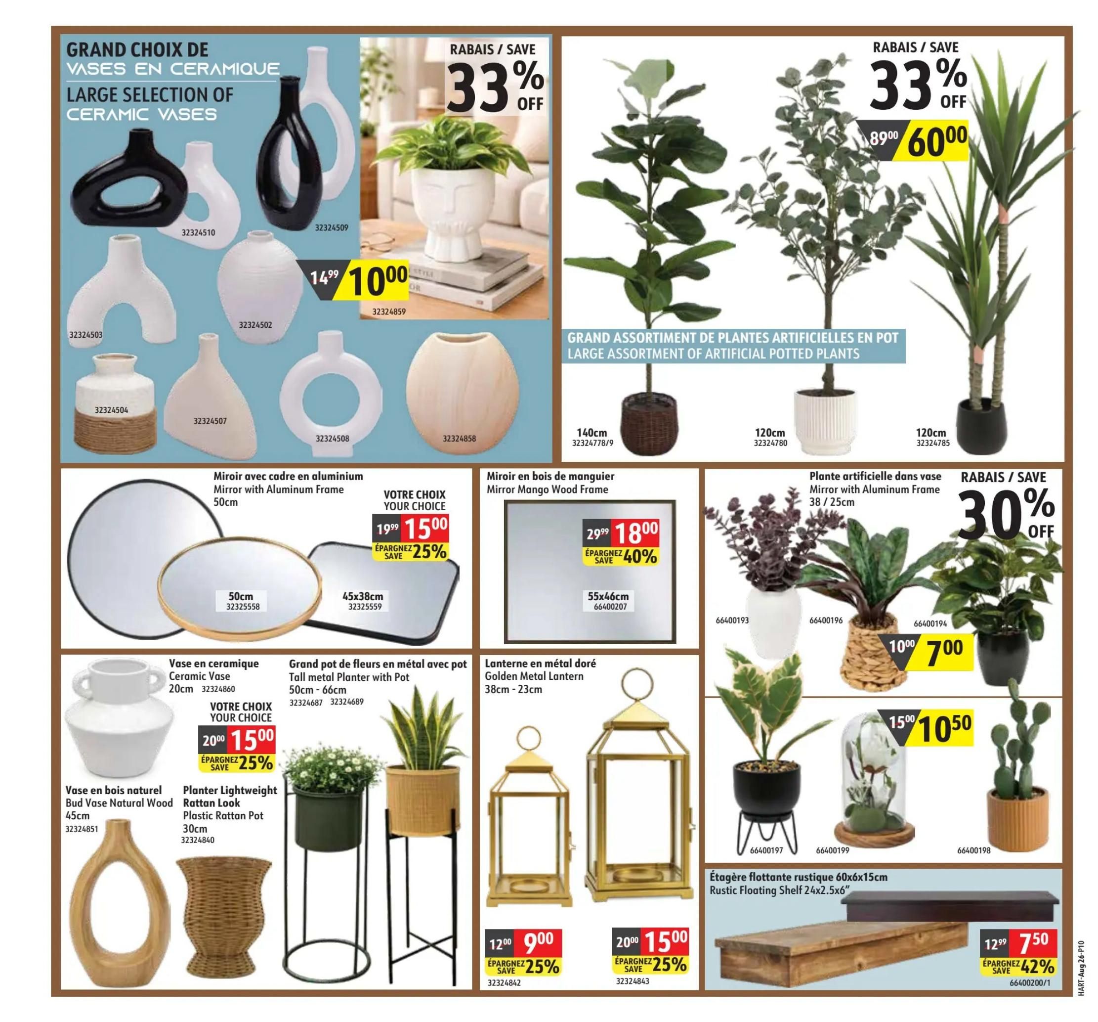 Hart Stores Flyer August 26 to September 1