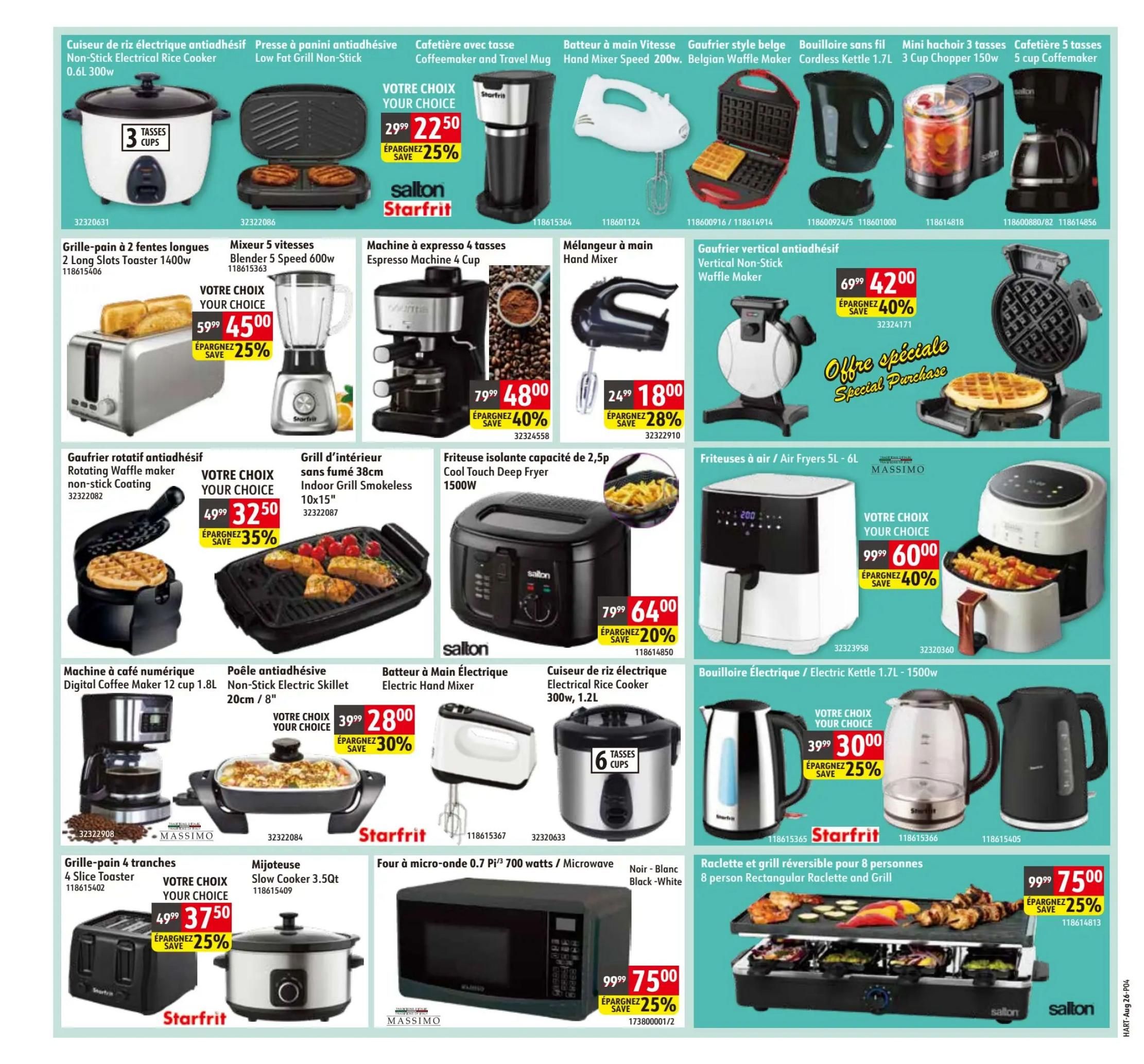 Hart Stores Flyer August 26 to September 1